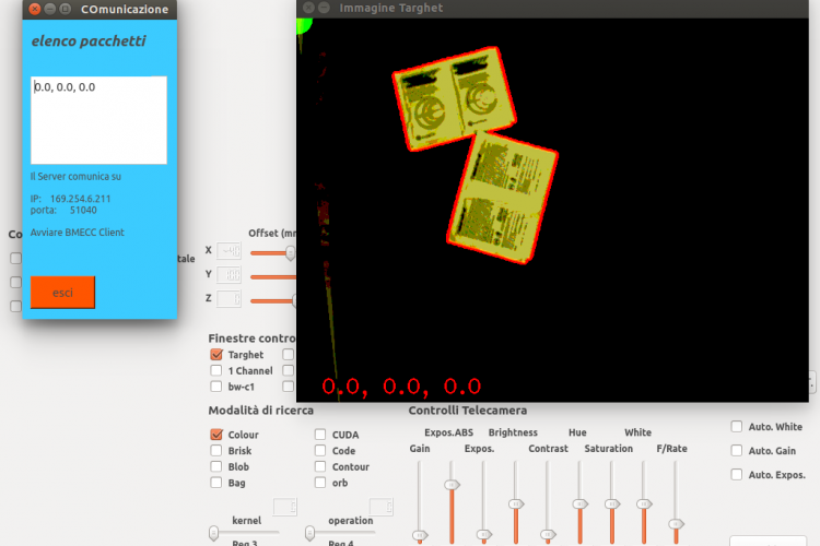 Vision system for object position orientation